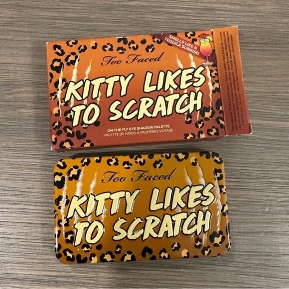 Too Faced On The Fly Eyeshadow Palette Kitty Likes To Scratch - NEW IN BOX - Picture 3 of 8